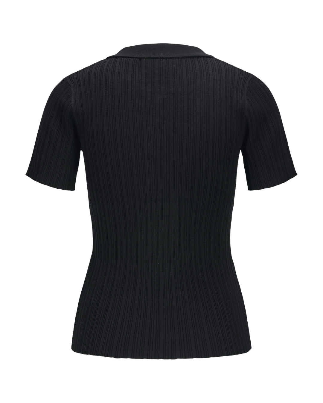 Produktfoto af sort Hadley bluse. På hvid baggrund. Fra BySofieSønderby