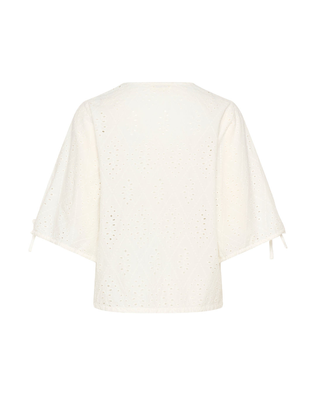 Produktfoto af JOELLA bluse, hvid på hvid baggrund - fra BySofieSønderby