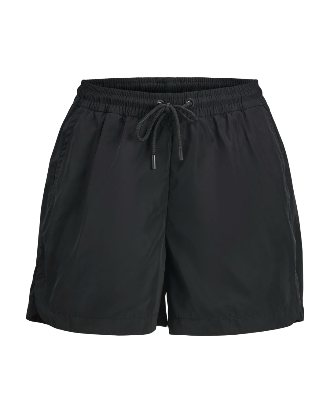 Produktfoto af LANA shorts, sort på hvid baggrund - fra BySofieSønderby