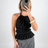 MALANI open back top, sort