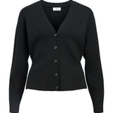 REYNARD waisted cardigan, sort