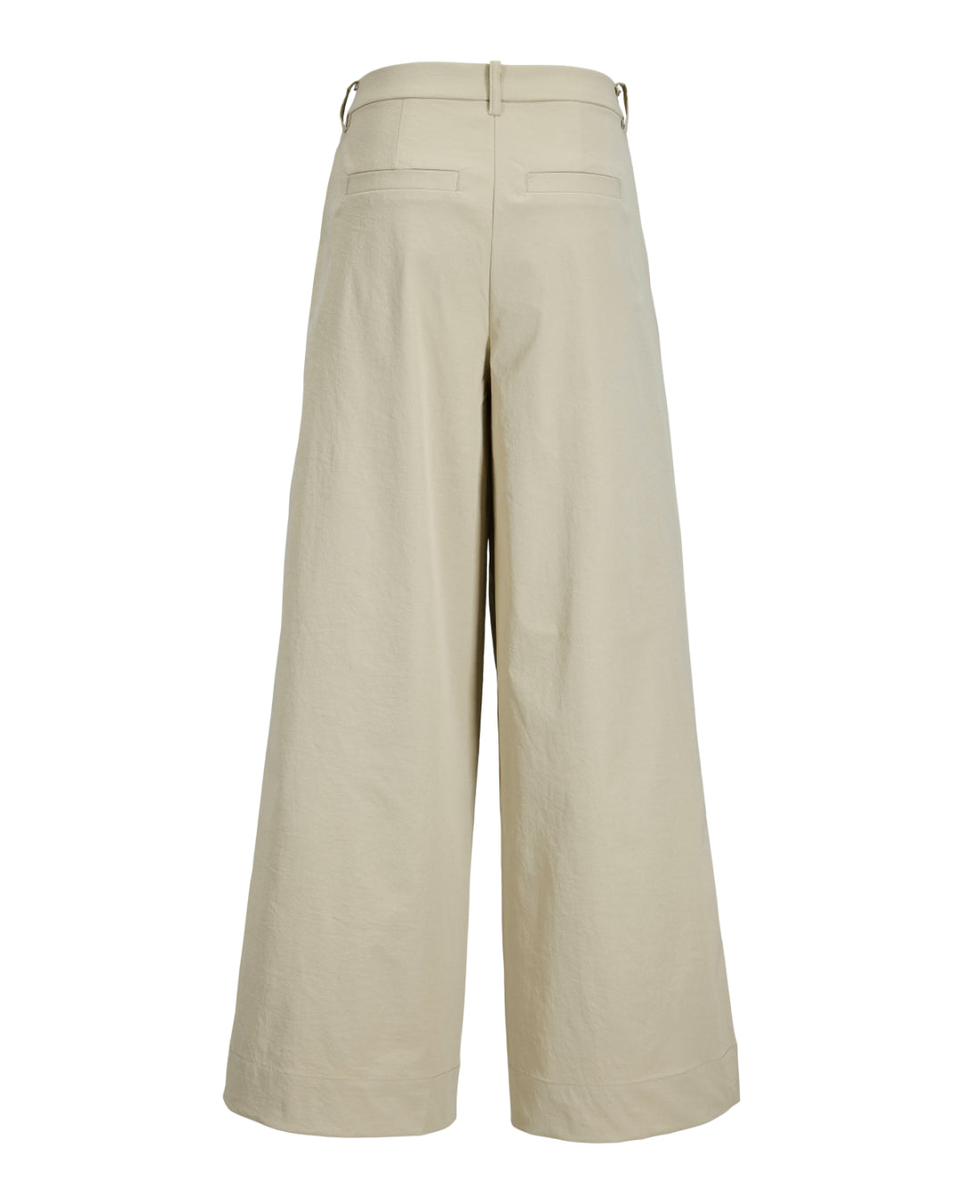Produktbillede af beige ADA bukser. Set bagfra. Fra BySofieSønderby