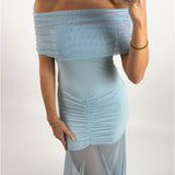 AIMEE klänning, ljusblå