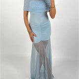 AIMEE klänning, ljusblå