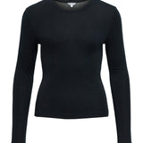 ALMA långärmad blus, svart