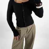 AMANI cardigan, svart