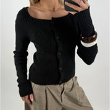 AMANI cardigan, svart