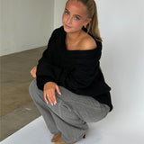 CIELO off shoulder sticka, svart