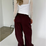 DANIA vida ben byxor, plommon