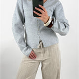 DIANA cardigan, grå