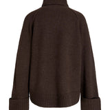 ELLINORA rullkrage sticka, brun