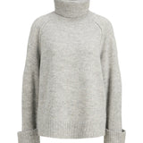 ELLINORA rullkrage sticka, grå