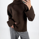 ELLINORA rullkrage sticka, brun