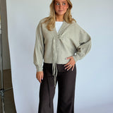 ELLIOT sticka cardigan, beige