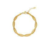 Produktbillede af ESTELLE armbånd i guld. Fra BySofieSønderby