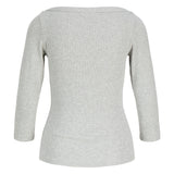 FIFI boatneck top, grå