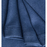 Detaljebillede af navy FIFI boatneck. Fra BySofieSønderby