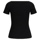 FIFI t-shirt boatneck, svart