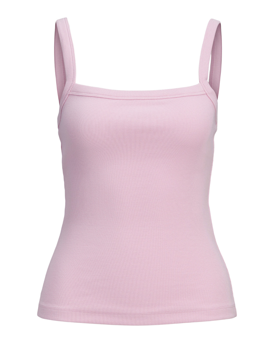 Produktbillede af lyserød FIFI top. Set forfra. Fra BySofieSønderby