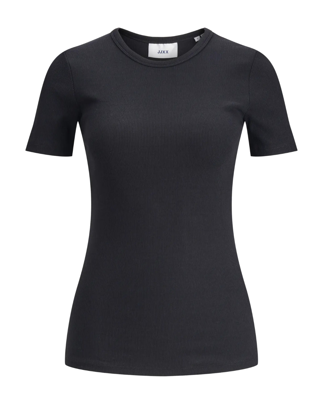 Produktbillede af sort FRANKIE t-shirt. Set forfra. Fra BySofieSønderby