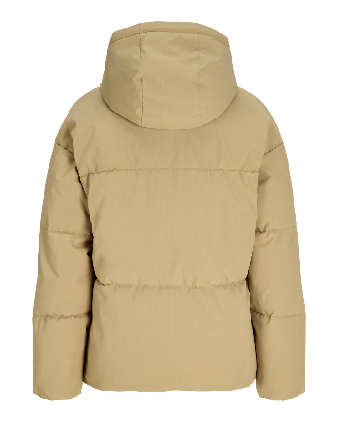 Produktbillede af GALAXY jakke i beige. Set bagfra. Fra BySofieSønderby