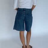 GEORGINA bermuda shorts, blå