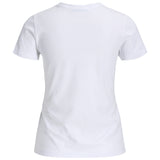 Produktfoto af hvid Gigi Ciao t-shirt. På hvid baggrund. Fra BySofieSønderby