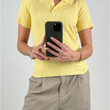 HADLEY polo sticka, gul