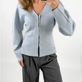 INDY cardigan, ljusblå