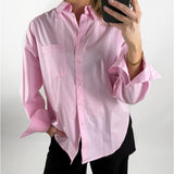 JAMIE skjorta, ljusrosa