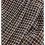 JAMIE skjorte, ternet brun/sort