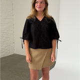 JOELLA blus, svart