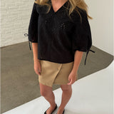 JOELLA blus, svart