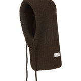 Produktbillede af brun KATHERINE balaclava. Fra BySofieSønderby