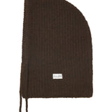 Produktbillede af brun KATHERINE balaclava. Fra BySofieSønderby