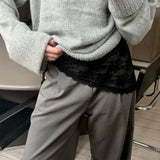 KEILY blont halsduk, svart