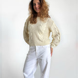 KELLY strik, creme