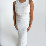 KIMBERLY klänning, creme