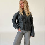 LACEY cardigan, grå