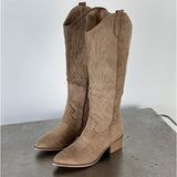 LANA mocka stövlar, beige