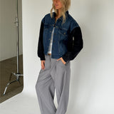 MADDIE bomberjacka, denim