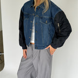 MADDIE bomberjacka, denim