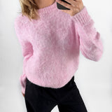 MILLY strik, lyserød