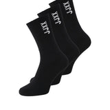 Produktbillede af sorte MORENO strømper. Fra BySofieSønderby