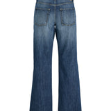 Produktbillede af blå PALERMO bukser. Set bagfra. Fra BySofieSønderby