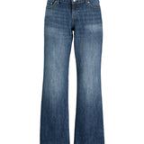 Produktbillede af blå PALERMO bukser. Set forfra. Fra BySofieSønderby