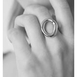 PENNY ring, guldpläterad