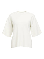 Produktfoto af Reynard t-shirt bluse i hvid. På hvid baggrund. Fra by Sofie Sønderby