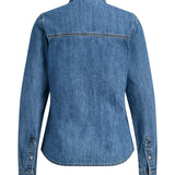 ROSE denim skjorte, mørkeblå