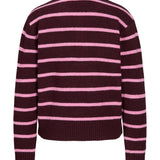 Produktbillede af RUBY polo i pink. Set bagfra. Fra BySofieSønderby